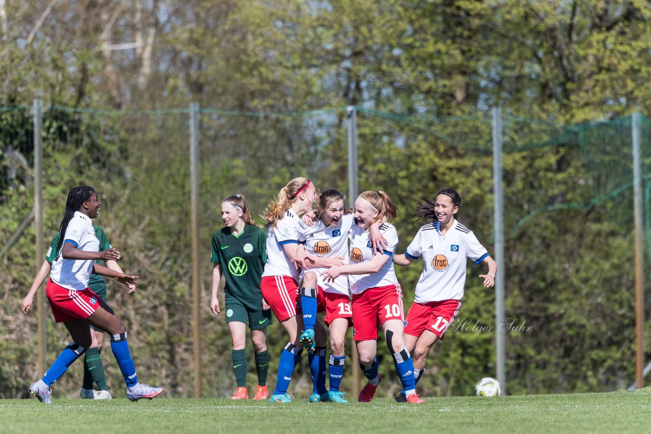 Bild 215 - wBJ Hamburger SV - WfL Wolfsburg : Ergebnis: 2:1